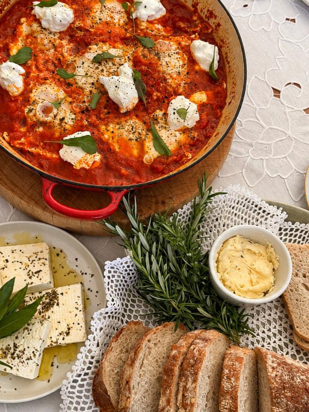 Shakshuka with Terra Madre Middle Eastern Seasoning
